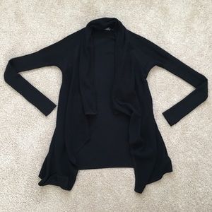 NWOT evolution long black cardigan